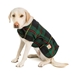 Navy Tartan Plaid Blanket Dog Coat  - cd-navytartan-coat