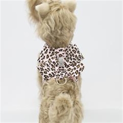 Nouveau Bow Tinkie Harness in Jungle Prints-Many Colors   Roxy & Lulu, wooflink, susan lanci, dog clothes, small dog clothes, urban pup, pooch outfitters, dogo, hip doggie, doggie design, small dog dress, pet clotes, dog boutique. pet boutique, bloomingtails dog boutique, dog raincoat, dog rain coat, pet raincoat, dog shampoo, pet shampoo, dog bathrobe, pet bathrobe, dog carrier, small dog carrier, doggie couture, pet couture, dog football, dog toys, pet toys, dog clothes sale, pet clothes sale, shop local, pet store, dog store, dog chews, pet chews, worthy dog, dog bandana, pet bandana, dog halloween, pet halloween, dog holiday, pet holiday, dog teepee, custom dog clothes, pet pjs, dog pjs, pet pajamas, dog pajamas,dog sweater, pet sweater, dog hat, fabdog, fab dog, dog puffer coat, dog winter ja