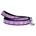 Purple Skeletons Collar & Lead Collection         - wd-purskeletons