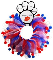 Red, White & Blue Festive Collar Roxy & Lulu, wooflink, susan lanci, dog clothes, small dog clothes, urban pup, pooch outfitters, dogo, hip doggie, doggie design, small dog dress, pet clotes, dog boutique. pet boutique, bloomingtails dog boutique, dog raincoat, dog rain coat, pet raincoat, dog shampoo, pet shampoo, dog bathrobe, pet bathrobe, dog carrier, small dog carrier, doggie couture, pet couture, dog football, dog toys, pet toys, dog clothes sale, pet clothes sale, shop local, pet store, dog store, dog chews, pet chews, worthy dog, dog bandana, pet bandana, dog halloween, pet halloween, dog holiday, pet holiday, dog teepee, custom dog clothes, pet pjs, dog pjs, pet pajamas, dog pajamas,dog sweater, pet sweater, dog hat, fabdog, fab dog, dog puffer coat, dog winter ja