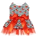 Cherry Stripe Harness Dress - dd-cherrystripe