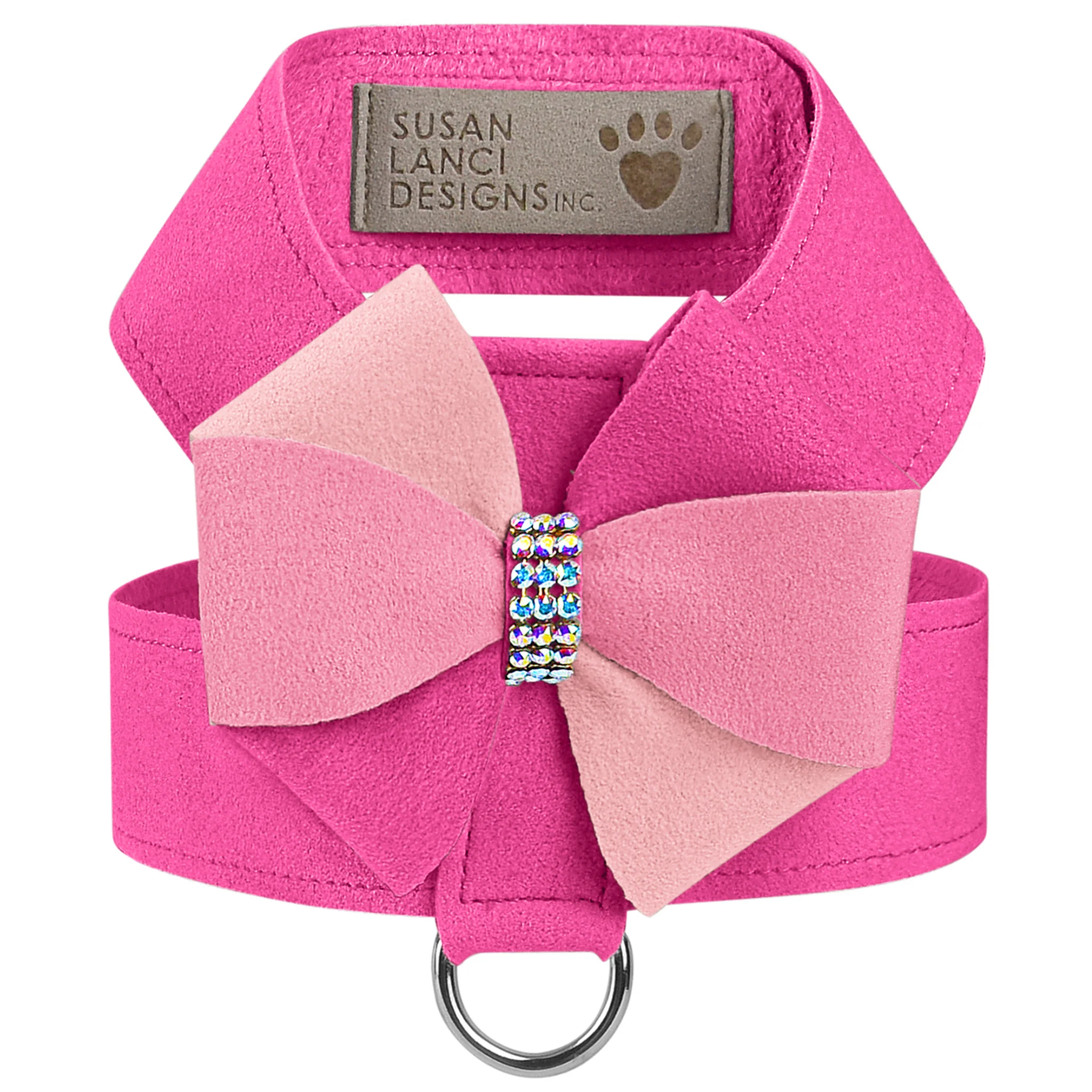 Embroidered Pink Alligators Tinkie Harness main image 1