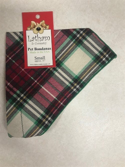 Bandana Dog Collars - Holiday Plaid Roxy & Lulu, wooflink, susan lanci, dog clothes, small dog clothes, urban pup, pooch outfitters, dogo, hip doggie, doggie design, small dog dress, pet clotes, dog boutique. pet boutique, bloomingtails dog boutique, dog raincoat, dog rain coat, pet raincoat, dog shampoo, pet shampoo, dog bathrobe, pet bathrobe, dog carrier, small dog carrier, doggie couture, pet couture, dog football, dog toys, pet toys, dog clothes sale, pet clothes sale, shop local, pet store, dog store, dog chews, pet chews, worthy dog, dog bandana, pet bandana, dog halloween, pet halloween, dog holiday, pet holiday, dog teepee, custom dog clothes, pet pjs, dog pjs, pet pajamas, dog pajamas,dog sweater, pet sweater, dog hat, fabdog, fab dog, dog puffer coat, dog winter ja