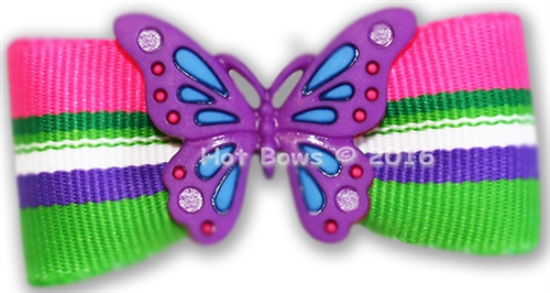 Dog Bows - Butterfly Purple Dog Hair Bow  puppy bed,  beds,dog mat, pet mat, puppy mat, fab dog pet sweater, dog swepet clothes, dog clothes, puppy clothes, pet store, dog store, puppy boutique store, dog boutique, pet boutique, puppy boutique, Bloomingtails, dog, small dog clothes, large dog clothes, large dog costumes, small dog costumes, pet stuff, Halloween dog, puppy Halloween, pet Halloween, clothes, dog puppy Halloween, dog sale, pet sale, puppy sale, pet dog tank, pet tank, pet shirt, dog shirt, puppy shirt,puppy tank, I see spot, dog collars, dog leads, pet collar, pet lead,puppy collar, puppy lead, dog toys, pet toys, puppy toy, dog beds, pet beds, puppy bed,  beds,dog mat, pet mat, puppy mat, fab dog pet sweater, dog sweater, dog winter, pet winter,dog raincoat, pet rain