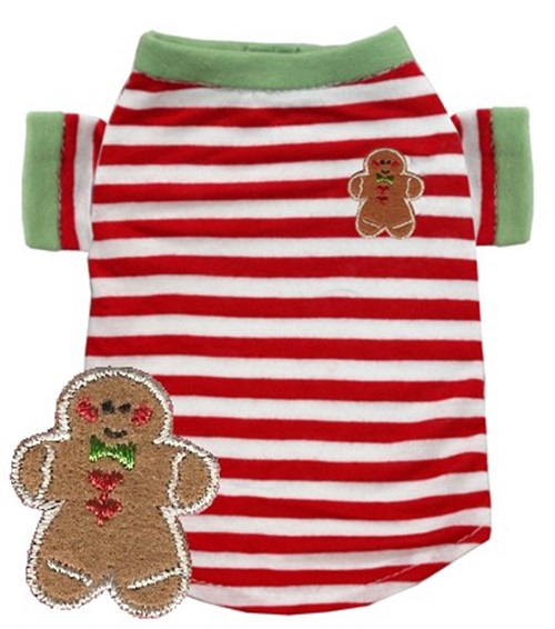Gingerbread Cookie Pet Tee kosher, hanukkah, toy, jewish, toy, puppy bed,  beds,dog mat, pet mat, puppy mat, fab dog pet sweater, dog swepet clothes, dog clothes, puppy clothes, pet store, dog store, puppy boutique store, dog boutique, pet boutique, puppy boutique, Bloomingtails, dog, small dog clothes, large dog clothes, large dog costumes, small dog costumes, pet stuff, Halloween dog, puppy Halloween, pet Halloween, clothes, dog puppy Halloween, dog sale, pet sale, puppy sale, pet dog tank, pet tank, pet shirt, dog shirt, puppy shirt,puppy tank, I see spot, dog collars, dog leads, pet collar, pet lead,puppy collar, puppy lead, dog toys, pet toys, puppy toy, dog beds, pet beds, puppy bed,  beds,dog mat, pet mat, puppy mat, fab dog pet sweater, dog sweater, dog winte