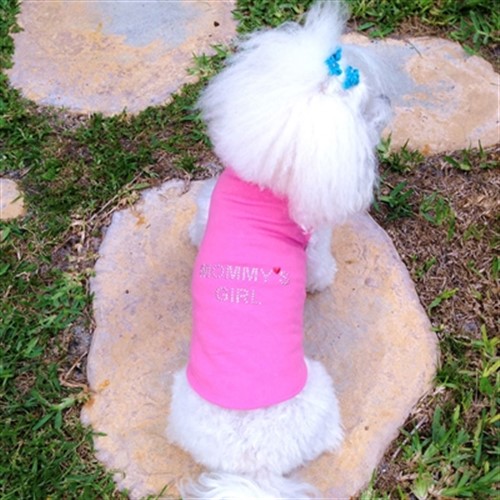 Mommy's Girl Dog Tank in Many Colors wooflink, susan lanci, dog clothes, small dog clothes, urban pup, pooch outfitters, dogo, hip doggie, doggie design, small dog dress, pet clotes, dog boutique. pet boutique, bloomingtails dog boutique, dog raincoat, dog rain coat, pet raincoat, dog shampoo, pet shampoo, dog bathrobe, pet bathrobe, dog carrier, small dog carrier, doggie couture, pet couture, dog football, dog toys, pet toys, dog clothes sale, pet clothes sale, shop local, pet store, dog store, dog chews, pet chews, worthy dog, dog bandana, pet bandana, dog halloween, pet halloween, dog holiday, pet holiday, dog teepee, custom dog clothes, pet pjs, dog pjs, pet pajamas, dog pajamas,dog sweater, pet sweater, dog hat, fabdog, fab dog, dog puffer coat, dog winter jacket, dog col