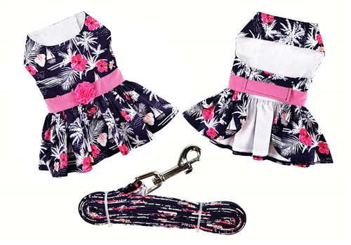 Moonlight Sails Dog Dress with Matching Leash  wooflink, susan lanci, dog clothes, small dog clothes, urban pup, pooch outfitters, dogo, hip doggie, doggie design, small dog dress, pet clotes, dog boutique. pet boutique, bloomingtails dog boutique, dog raincoat, dog rain coat, pet raincoat, dog shampoo, pet shampoo, dog bathrobe, pet bathrobe, dog carrier, small dog carrier, doggie couture, pet couture, dog football, dog toys, pet toys, dog clothes sale, pet clothes sale, shop local, pet store, dog store, dog chews, pet chews, worthy dog, dog bandana, pet bandana, dog halloween, pet halloween, dog holiday, pet holiday, dog teepee, custom dog clothes, pet pjs, dog pjs, pet pajamas, dog pajamas,dog sweater, pet sweater, dog hat, fabdog, fab dog, dog puffer coat, dog winter jacket, dog col