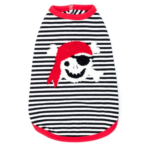 Pirate Tee  Roxy & Lulu, wooflink, susan lanci, dog clothes, small dog clothes, urban pup, pooch outfitters, dogo, hip doggie, doggie design, small dog dress, pet clotes, dog boutique. pet boutique, bloomingtails dog boutique, dog raincoat, dog rain coat, pet raincoat, dog shampoo, pet shampoo, dog bathrobe, pet bathrobe, dog carrier, small dog carrier, doggie couture, pet couture, dog football, dog toys, pet toys, dog clothes sale, pet clothes sale, shop local, pet store, dog store, dog chews, pet chews, worthy dog, dog bandana, pet bandana, dog halloween, pet halloween, dog holiday, pet holiday, dog teepee, custom dog clothes, pet pjs, dog pjs, pet pajamas, dog pajamas,dog sweater, pet sweater, dog hat, fabdog, fab dog, dog puffer coat, dog winter ja