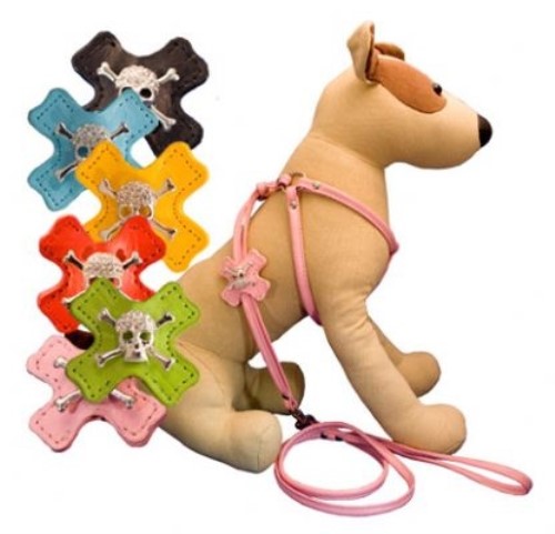 Skull & Crossbone Charm Step-In Dog Harness - Many Colors kosher, hanukkah, toy, jewish, toy, puppy bed,  beds,dog mat, pet mat, puppy mat, fab dog pet sweater, dog swepet clothes, dog clothes, puppy clothes, pet store, dog store, puppy boutique store, dog boutique, pet boutique, puppy boutique, Bloomingtails, dog, small dog clothes, large dog clothes, large dog costumes, small dog costumes, pet stuff, Halloween dog, puppy Halloween, pet Halloween, clothes, dog puppy Halloween, dog sale, pet sale, puppy sale, pet dog tank, pet tank, pet shirt, dog shirt, puppy shirt,puppy tank, I see spot, dog collars, dog leads, pet collar, pet lead,puppy collar, puppy lead, dog toys, pet toys, puppy toy, dog beds, pet beds, puppy bed,  beds,dog mat, pet mat, puppy mat, fab dog pet sweater, dog sweater, dog winte