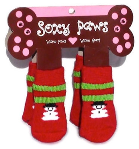 Soxy Paws - Snowman Chirstmas Socks kosher, hanukkah, toy, jewish, toy, puppy bed,  beds,dog mat, pet mat, puppy mat, fab dog pet sweater, dog swepet clothes, dog clothes, puppy clothes, pet store, dog store, puppy boutique store, dog boutique, pet boutique, puppy boutique, Bloomingtails, dog, small dog clothes, large dog clothes, large dog costumes, small dog costumes, pet stuff, Halloween dog, puppy Halloween, pet Halloween, clothes, dog puppy Halloween, dog sale, pet sale, puppy sale, pet dog tank, pet tank, pet shirt, dog shirt, puppy shirt,puppy tank, I see spot, dog collars, dog leads, pet collar, pet lead,puppy collar, puppy lead, dog toys, pet toys, puppy toy, dog beds, pet beds, puppy bed,  beds,dog mat, pet mat, puppy mat, fab dog pet sweater, dog sweater, dog winte