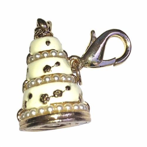 Wedding Cake Collar Charm  wooflink, susan lanci, dog clothes, small dog clothes, urban pup, pooch outfitters, dogo, hip doggie, doggie design, small dog dress, pet clotes, dog boutique. pet boutique, bloomingtails dog boutique, dog raincoat, dog rain coat, pet raincoat, dog shampoo, pet shampoo, dog bathrobe, pet bathrobe, dog carrier, small dog carrier, doggie couture, pet couture, dog football, dog toys, pet toys, dog clothes sale, pet clothes sale, shop local, pet store, dog store, dog chews, pet chews, worthy dog, dog bandana, pet bandana, dog halloween, pet halloween, dog holiday, pet holiday, dog teepee, custom dog clothes, pet pjs, dog pjs, pet pajamas, dog pajamas,dog sweater, pet sweater, dog hat, fabdog, fab dog, dog puffer coat, dog winter jacket, dog col