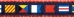 A-Z Code Flags Collar, Lead & Harness 3/4 inch  - prest-azcode