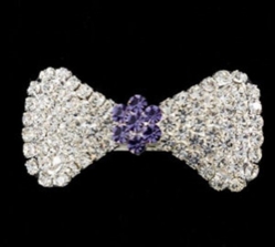 AB Crystal Dog Bow - Tanzanite wooflink, susan lanci, dog clothes, small dog clothes, urban pup, pooch outfitters, dogo, hip doggie, doggie design, small dog dress, pet clotes, dog boutique. pet boutique, bloomingtails dog boutique, dog raincoat, dog rain coat, pet raincoat, dog shampoo, pet shampoo, dog bathrobe, pet bathrobe, dog carrier, small dog carrier, doggie couture, pet couture, dog football, dog toys, pet toys, dog clothes sale, pet clothes sale, shop local, pet store, dog store, dog chews, pet chews, worthy dog, dog bandana, pet bandana, dog halloween, pet halloween, dog holiday, pet holiday, dog teepee, custom dog clothes, pet pjs, dog pjs, pet pajamas, dog pajamas,dog sweater, pet sweater, dog hat, fabdog, fab dog, dog puffer coat, dog winter jacket, dog col