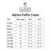 Alpine  Puffer Coat in Arcadia - dd-pufferarcadia
