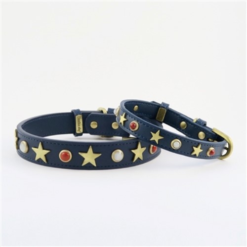 American Dog Collar & Lead in Blue wooflink, susan lanci, dog clothes, small dog clothes, urban pup, pooch outfitters, dogo, hip doggie, doggie design, small dog dress, pet clotes, dog boutique. pet boutique, bloomingtails dog boutique, dog raincoat, dog rain coat, pet raincoat, dog shampoo, pet shampoo, dog bathrobe, pet bathrobe, dog carrier, small dog carrier, doggie couture, pet couture, dog football, dog toys, pet toys, dog clothes sale, pet clothes sale, shop local, pet store, dog store, dog chews, pet chews, worthy dog, dog bandana, pet bandana, dog halloween, pet halloween, dog holiday, pet holiday, dog teepee, custom dog clothes, pet pjs, dog pjs, pet pajamas, dog pajamas,dog sweater, pet sweater, dog hat, fabdog, fab dog, dog puffer coat, dog winter jacket, dog col