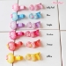 Apple & Bow Hair Clip Set by Wooflink - wf-applebow