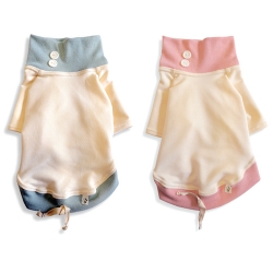 Arcade Dog Sweater - Cream Rose or  Cream Light Blue Roxy & Lulu, wooflink, susan lanci, dog clothes, small dog clothes, urban pup, pooch outfitters, dogo, hip doggie, doggie design, small dog dress, pet clotes, dog boutique. pet boutique, bloomingtails dog boutique, dog raincoat, dog rain coat, pet raincoat, dog shampoo, pet shampoo, dog bathrobe, pet bathrobe, dog carrier, small dog carrier, doggie couture, pet couture, dog football, dog toys, pet toys, dog clothes sale, pet clothes sale, shop local, pet store, dog store, dog chews, pet chews, worthy dog, dog bandana, pet bandana, dog halloween, pet halloween, dog holiday, pet holiday, dog teepee, custom dog clothes, pet pjs, dog pjs, pet pajamas, dog pajamas,dog sweater, pet sweater, dog hat, fabdog, fab dog, dog puffer coat, dog winter ja