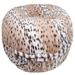 Bagel Bed in Aspen Snow Leopard - bb-aspensnowleopard