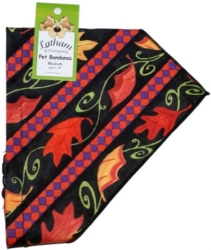 Bandana Dog Collars - Falling Leaves kosher, hanukkah, toy, jewish, toy, puppy bed,  beds,dog mat, pet mat, puppy mat, fab dog pet sweater, dog swepet clothes, dog clothes, puppy clothes, pet store, dog store, puppy boutique store, dog boutique, pet boutique, puppy boutique, Bloomingtails, dog, small dog clothes, large dog clothes, large dog costumes, small dog costumes, pet stuff, Halloween dog, puppy Halloween, pet Halloween, clothes, dog puppy Halloween, dog sale, pet sale, puppy sale, pet dog tank, pet tank, pet shirt, dog shirt, puppy shirt,puppy tank, I see spot, dog collars, dog leads, pet collar, pet lead,puppy collar, puppy lead, dog toys, pet toys, puppy toy, dog beds, pet beds, puppy bed,  beds,dog mat, pet mat, puppy mat, fab dog pet sweater, dog sweater, dog winte