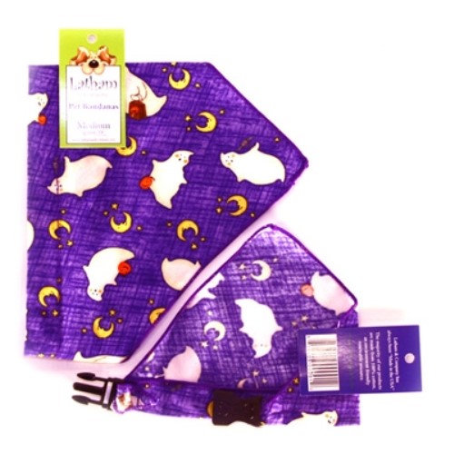 Bandana Dog Collars - Purple Ghosts kosher, hanukkah, toy, jewish, toy, puppy bed,  beds,dog mat, pet mat, puppy mat, fab dog pet sweater, dog swepet clothes, dog clothes, puppy clothes, pet store, dog store, puppy boutique store, dog boutique, pet boutique, puppy boutique, Bloomingtails, dog, small dog clothes, large dog clothes, large dog costumes, small dog costumes, pet stuff, Halloween dog, puppy Halloween, pet Halloween, clothes, dog puppy Halloween, dog sale, pet sale, puppy sale, pet dog tank, pet tank, pet shirt, dog shirt, puppy shirt,puppy tank, I see spot, dog collars, dog leads, pet collar, pet lead,puppy collar, puppy lead, dog toys, pet toys, puppy toy, dog beds, pet beds, puppy bed,  beds,dog mat, pet mat, puppy mat, fab dog pet sweater, dog sweater, dog winte
