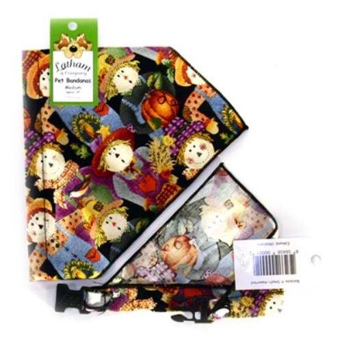 Bandana Dog Collars - Scarecrows wooflink, susan lanci, dog clothes, small dog clothes, urban pup, pooch outfitters, dogo, hip doggie, doggie design, small dog dress, pet clotes, dog boutique. pet boutique, bloomingtails dog boutique, dog raincoat, dog rain coat, pet raincoat, dog shampoo, pet shampoo, dog bathrobe, pet bathrobe, dog carrier, small dog carrier, doggie couture, pet couture, dog football, dog toys, pet toys, dog clothes sale, pet clothes sale, shop local, pet store, dog store, dog chews, pet chews, worthy dog, dog bandana, pet bandana, dog halloween, pet halloween, dog holiday, pet holiday, dog teepee, custom dog clothes, pet pjs, dog pjs, pet pajamas, dog pajamas,dog sweater, pet sweater, dog hat, fabdog, fab dog, dog puffer coat, dog winter jacket, dog col