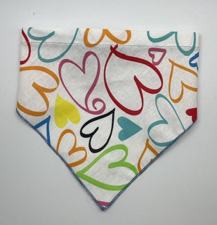 Bandana Dog Collars - Happy Hearts  puppy bed,  beds,dog mat, pet mat, puppy mat, fab dog pet sweater, dog swepet clothes, dog clothes, puppy clothes, pet store, dog store, puppy boutique store, dog boutique, pet boutique, puppy boutique, Bloomingtails, dog, small dog clothes, large dog clothes, large dog costumes, small dog costumes, pet stuff, Halloween dog, puppy Halloween, pet Halloween, clothes, dog puppy Halloween, dog sale, pet sale, puppy sale, pet dog tank, pet tank, pet shirt, dog shirt, puppy shirt,puppy tank, I see spot, dog collars, dog leads, pet collar, pet lead,puppy collar, puppy lead, dog toys, pet toys, puppy toy, dog beds, pet beds, puppy bed,  beds,dog mat, pet mat, puppy mat, fab dog pet sweater, dog sweater, dog winter, pet winter,dog raincoat, pet rai