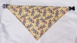 Bandana Dog Collars - Monkey Socks wooflink, susan lanci, dog clothes, small dog clothes, urban pup, pooch outfitters, dogo, hip doggie, doggie design, small dog dress, pet clotes, dog boutique. pet boutique, bloomingtails dog boutique, dog raincoat, dog rain coat, pet raincoat, dog shampoo, pet shampoo, dog bathrobe, pet bathrobe, dog carrier, small dog carrier, doggie couture, pet couture, dog football, dog toys, pet toys, dog clothes sale, pet clothes sale, shop local, pet store, dog store, dog chews, pet chews, worthy dog, dog bandana, pet bandana, dog halloween, pet halloween, dog holiday, pet holiday, dog teepee, custom dog clothes, pet pjs, dog pjs, pet pajamas, dog pajamas,dog sweater, pet sweater, dog hat, fabdog, fab dog, dog puffer coat, dog winter jacket, dog col