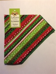 Bandana Dog Collars - Noel Stripes Roxy & Lulu, wooflink, susan lanci, dog clothes, small dog clothes, urban pup, pooch outfitters, dogo, hip doggie, doggie design, small dog dress, pet clotes, dog boutique. pet boutique, bloomingtails dog boutique, dog raincoat, dog rain coat, pet raincoat, dog shampoo, pet shampoo, dog bathrobe, pet bathrobe, dog carrier, small dog carrier, doggie couture, pet couture, dog football, dog toys, pet toys, dog clothes sale, pet clothes sale, shop local, pet store, dog store, dog chews, pet chews, worthy dog, dog bandana, pet bandana, dog halloween, pet halloween, dog holiday, pet holiday, dog teepee, custom dog clothes, pet pjs, dog pjs, pet pajamas, dog pajamas,dog sweater, pet sweater, dog hat, fabdog, fab dog, dog puffer coat, dog winter ja