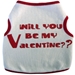 Be My Valentine? Dog Tank Shirt - iss-bemyX-ALM