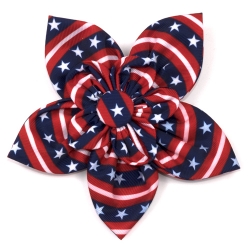 Bias Stars & Stripes Flower    Roxy & Lulu, wooflink, susan lanci, dog clothes, small dog clothes, urban pup, pooch outfitters, dogo, hip doggie, doggie design, small dog dress, pet clotes, dog boutique. pet boutique, bloomingtails dog boutique, dog raincoat, dog rain coat, pet raincoat, dog shampoo, pet shampoo, dog bathrobe, pet bathrobe, dog carrier, small dog carrier, doggie couture, pet couture, dog football, dog toys, pet toys, dog clothes sale, pet clothes sale, shop local, pet store, dog store, dog chews, pet chews, worthy dog, dog bandana, pet bandana, dog halloween, pet halloween, dog holiday, pet holiday, dog teepee, custom dog clothes, pet pjs, dog pjs, pet pajamas, dog pajamas,dog sweater, pet sweater, dog hat, fabdog, fab dog, dog puffer coat, dog winter ja