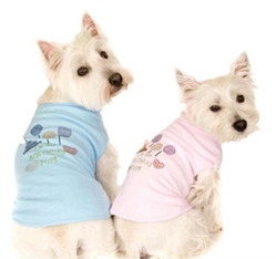 Birthday Pup Dog Tank Shirt - Pink or Blue wooflink, susan lanci, dog clothes, small dog clothes, urban pup, pooch outfitters, dogo, hip doggie, doggie design, small dog dress, pet clotes, dog boutique. pet boutique, bloomingtails dog boutique, dog raincoat, dog rain coat, pet raincoat, dog shampoo, pet shampoo, dog bathrobe, pet bathrobe, dog carrier, small dog carrier, doggie couture, pet couture, dog football, dog toys, pet toys, dog clothes sale, pet clothes sale, shop local, pet store, dog store, dog chews, pet chews, worthy dog, dog bandana, pet bandana, dog halloween, pet halloween, dog holiday, pet holiday, dog teepee, custom dog clothes, pet pjs, dog pjs, pet pajamas, dog pajamas,dog sweater, pet sweater, dog hat, fabdog, fab dog, dog puffer coat, dog winter jacket, dog col