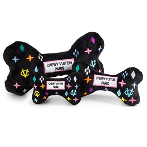 Black Monogram Chewy Vuiton Bone Toy  Roxy & Lulu, wooflink, susan lanci, dog clothes, small dog clothes, urban pup, pooch outfitters, dogo, hip doggie, doggie design, small dog dress, pet clotes, dog boutique. pet boutique, bloomingtails dog boutique, dog raincoat, dog rain coat, pet raincoat, dog shampoo, pet shampoo, dog bathrobe, pet bathrobe, dog carrier, small dog carrier, doggie couture, pet couture, dog football, dog toys, pet toys, dog clothes sale, pet clothes sale, shop local, 
