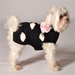 Black Polka Dot Dog Sweater  - cd-polkadot-sweater