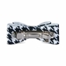 Black & White Houndstooth Big Bow Hair Bow by Susan Lanci - sl-bighounds