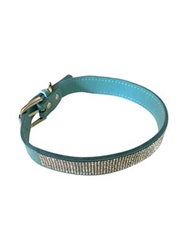 Bling Bling 5 Row Dog Collar in Horizon Blue wooflink, susan lanci, dog clothes, small dog clothes, urban pup, pooch outfitters, dogo, hip doggie, doggie design, small dog dress, pet clotes, dog boutique. pet boutique, bloomingtails dog boutique, dog raincoat, dog rain coat, pet raincoat, dog shampoo, pet shampoo, dog bathrobe, pet bathrobe, dog carrier, small dog carrier, doggie couture, pet couture, dog football, dog toys, pet toys, dog clothes sale, pet clothes sale, shop local, pet store, dog store, dog chews, pet chews, worthy dog, dog bandana, pet bandana, dog halloween, pet halloween, dog holiday, pet holiday, dog teepee, custom dog clothes, pet pjs, dog pjs, pet pajamas, dog pajamas,dog sweater, pet sweater, dog hat, fabdog, fab dog, dog puffer coat, dog winter jacket, dog col