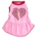 Bling Heart Dog Dress    - wd-heart-dressS-W58