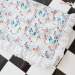 Blooming Flowers Blanket by Wooflink - wf-bloomflowersblanket