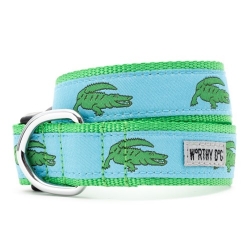 Blue Alligators Collar & Lead Collection         wooflink, susan lanci, dog clothes, small dog clothes, urban pup, pooch outfitters, dogo, hip doggie, doggie design, small dog dress, pet clotes, dog boutique. pet boutique, bloomingtails dog boutique, dog raincoat, dog rain coat, pet raincoat, dog shampoo, pet shampoo, dog bathrobe, pet bathrobe, dog carrier, small dog carrier, doggie couture, pet couture, dog football, dog toys, pet toys, dog clothes sale, pet clothes sale, shop local, pet store, dog store, dog chews, pet chews, worthy dog, dog bandana, pet bandana, dog halloween, pet halloween, dog holiday, pet holiday, dog teepee, custom dog clothes, pet pjs, dog pjs, pet pajamas, dog pajamas,dog sweater, pet sweater, dog hat, fabdog, fab dog, dog puffer coat, dog winter jacket, dog col