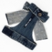 Blue Denim Bling Halter Top - dic-denimblinghalter