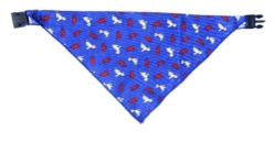 Bandana Dog Collars - Blue Fire Hydrant kosher, hanukkah, toy, jewish, toy, puppy bed,  beds,dog mat, pet mat, puppy mat, fab dog pet sweater, dog swepet clothes, dog clothes, puppy clothes, pet store, dog store, puppy boutique store, dog boutique, pet boutique, puppy boutique, Bloomingtails, dog, small dog clothes, large dog clothes, large dog costumes, small dog costumes, pet stuff, Halloween dog, puppy Halloween, pet Halloween, clothes, dog puppy Halloween, dog sale, pet sale, puppy sale, pet dog tank, pet tank, pet shirt, dog shirt, puppy shirt,puppy tank, I see spot, dog collars, dog leads, pet collar, pet lead,puppy collar, puppy lead, dog toys, pet toys, puppy toy, dog beds, pet beds, puppy bed,  beds,dog mat, pet mat, puppy mat, fab dog pet sweater, dog sweater, dog winte