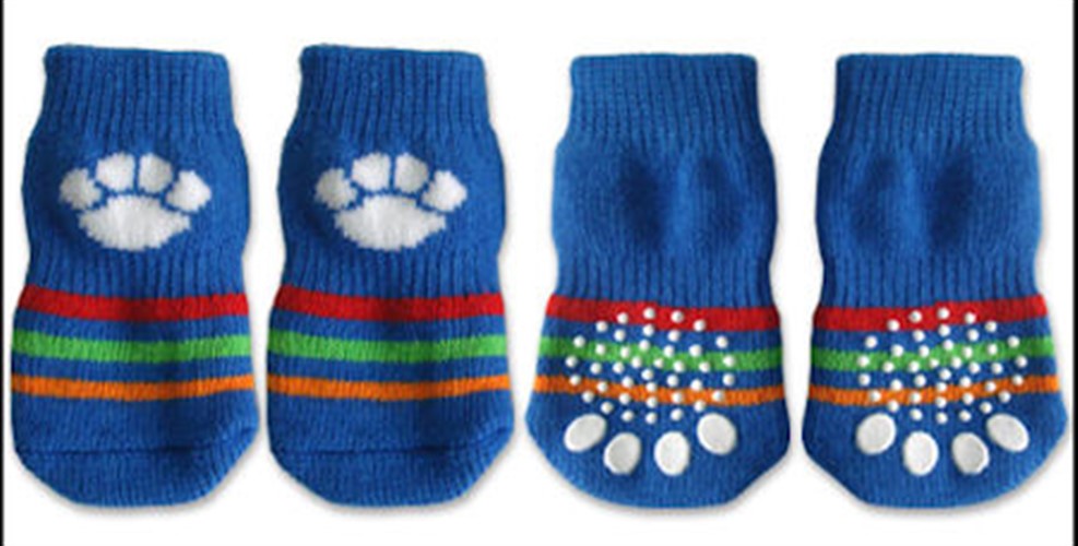 Blue & White Paw Print Dog Socks  puppy bed,  beds,dog mat, pet mat, puppy mat, fab dog pet sweater, dog swepet clothes, dog clothes, puppy clothes, pet store, dog store, puppy boutique store, dog boutique, pet boutique, puppy boutique, Bloomingtails, dog, small dog clothes, large dog clothes, large dog costumes, small dog costumes, pet stuff, Halloween dog, puppy Halloween, pet Halloween, clothes, dog puppy Halloween, dog sale, pet sale, puppy sale, pet dog tank, pet tank, pet shirt, dog shirt, puppy shirt,puppy tank, I see spot, dog collars, dog leads, pet collar, pet lead,puppy collar, puppy lead, dog toys, pet toys, puppy toy, dog beds, pet beds, puppy bed,  beds,dog mat, pet mat, puppy mat, fab dog pet sweater, dog sweater, dog winter, pet winter,dog raincoat, pet rai