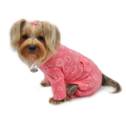 Blush Love Fleece Jammies Roxy & Lulu, wooflink, susan lanci, dog clothes, small dog clothes, urban pup, pooch outfitters, dogo, hip doggie, doggie design, small dog dress, pet clotes, dog boutique. pet boutique, bloomingtails dog boutique, dog raincoat, dog rain coat, pet raincoat, dog shampoo, pet shampoo, dog bathrobe, pet bathrobe, dog carrier, small dog carrier, doggie couture, pet couture, dog football, dog toys, pet toys, dog clothes sale, pet clothes sale, shop local, pet store, dog store, dog chews, pet chews, worthy dog, dog bandana, pet bandana, dog halloween, pet halloween, dog holiday, pet holiday, dog teepee, custom dog clothes, pet pjs, dog pjs, pet pajamas, dog pajamas,dog sweater, pet sweater, dog hat, fabdog, fab dog, dog puffer coat, dog winter ja