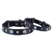 Boho Collar & Lead in Blue - dosh-bluebohoS-XWU