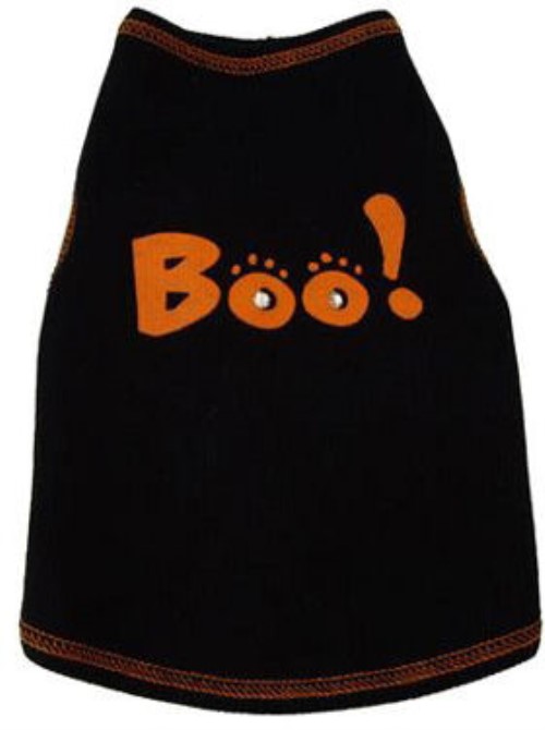 Boo! Dog Halloween Tank Shirt  dog bowls,susan lanci, puppia,wooflink, luxury dog boutique,tonimari,pet clothes, dog clothes, puppy clothes, pet store, dog store, puppy boutique store, dog boutique, pet boutique, puppy boutique, Bloomingtails, dog, small dog clothes, large dog clothes, large dog costumes, small dog costumes, pet stuff, Halloween dog, puppy Halloween, pet Halloween, clothes, dog puppy Halloween, dog sale, pet sale, puppy sale, pet dog tank, pet tank, pet shirt, dog shirt, puppy shirt,puppy tank, I see spot, dog collars, dog leads, pet collar, pet lead,puppy collar, puppy lead, dog toys, pet toys, puppy toy, dog beds, pet beds, puppy bed,  beds,dog mat, pet mat, puppy mat, fab dog pet sweater, dog sweater, dog winter, pet winter,dog raincoat, pet raincoat