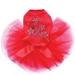 Breast Cancer Pink Ribbon with Flowers Dog Tutu - dic-breastribbon