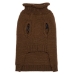 Brown Reindeer Face Dog Sweater - wd-reindeer-sweater