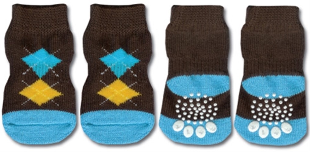 Brown, Yellow & Blue Doggie Socks wooflink, susan lanci, dog clothes, small dog clothes, urban pup, pooch outfitters, dogo, hip doggie, doggie design, small dog dress, pet clotes, dog boutique. pet boutique, bloomingtails dog boutique, dog raincoat, dog rain coat, pet raincoat, dog shampoo, pet shampoo, dog bathrobe, pet bathrobe, dog carrier, small dog carrier, doggie couture, pet couture, dog football, dog toys, pet toys, dog clothes sale, pet clothes sale, shop local, pet store, dog store, dog chews, pet chews, worthy dog, dog bandana, pet bandana, dog halloween, pet halloween, dog holiday, pet holiday, dog teepee, custom dog clothes, pet pjs, dog pjs, pet pajamas, dog pajamas,dog sweater, pet sweater, dog hat, fabdog, fab dog, dog puffer coat, dog winter jacket, dog col