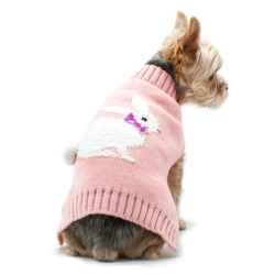 Bunny Dog Sweater  kosher, hanukkah, toy, jewish, toy, puppy bed,  beds,dog mat, pet mat, puppy mat, fab dog pet sweater, dog swepet clothes, dog clothes, puppy clothes, pet store, dog store, puppy boutique store, dog boutique, pet boutique, puppy boutique, Bloomingtails, dog, small dog clothes, large dog clothes, large dog costumes, small dog costumes, pet stuff, Halloween dog, puppy Halloween, pet Halloween, clothes, dog puppy Halloween, dog sale, pet sale, puppy sale, pet dog tank, pet tank, pet shirt, dog shirt, puppy shirt,puppy tank, I see spot, dog collars, dog leads, pet collar, pet lead,puppy collar, puppy lead, dog toys, pet toys, puppy toy, dog beds, pet beds, puppy bed,  beds,dog mat, pet mat, puppy mat, fab dog pet sweater, dog sweater, dog winte
