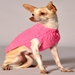 Cable Knit  Pup Sweater in 4 Colors - cd-cableknit
