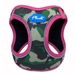 Camo/Pink Plush Step In Dog Harness Vest  - pl-pinkcamo-vest